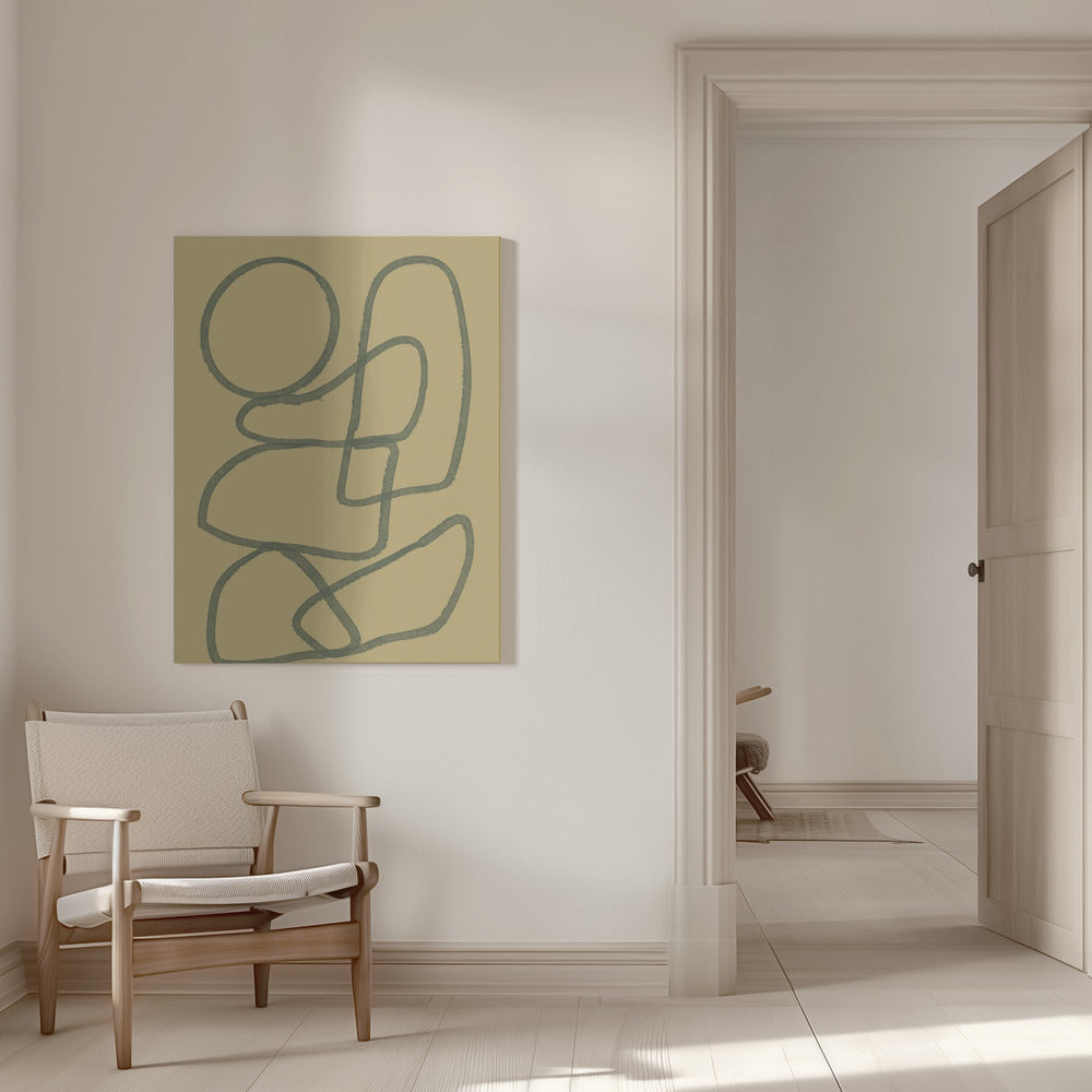 Abstract Art Canvas Print-wall-art-line-drawing-abstract-