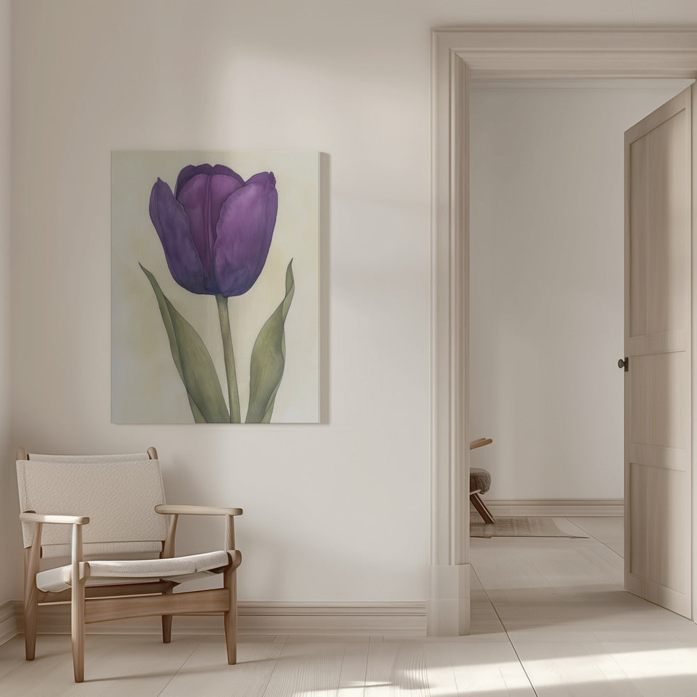 Wall art Purple Tulip 7