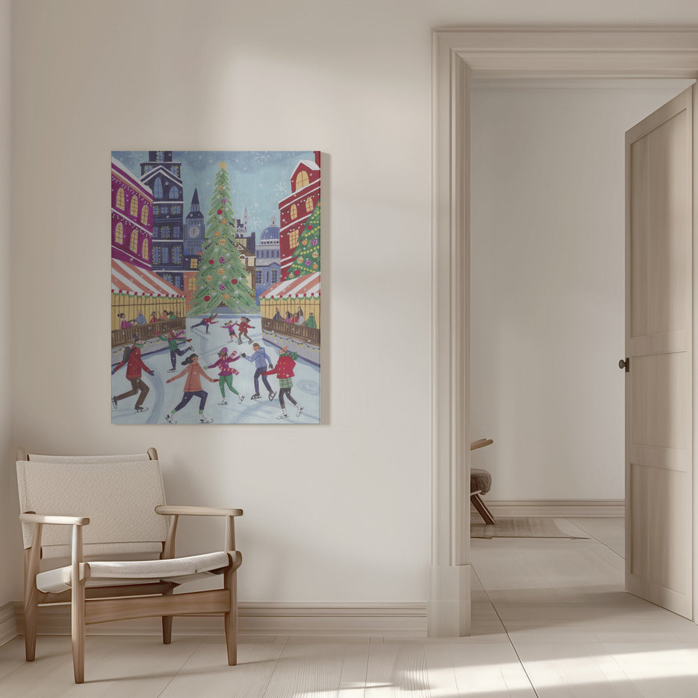 Wall art Skating in London Canvas Print