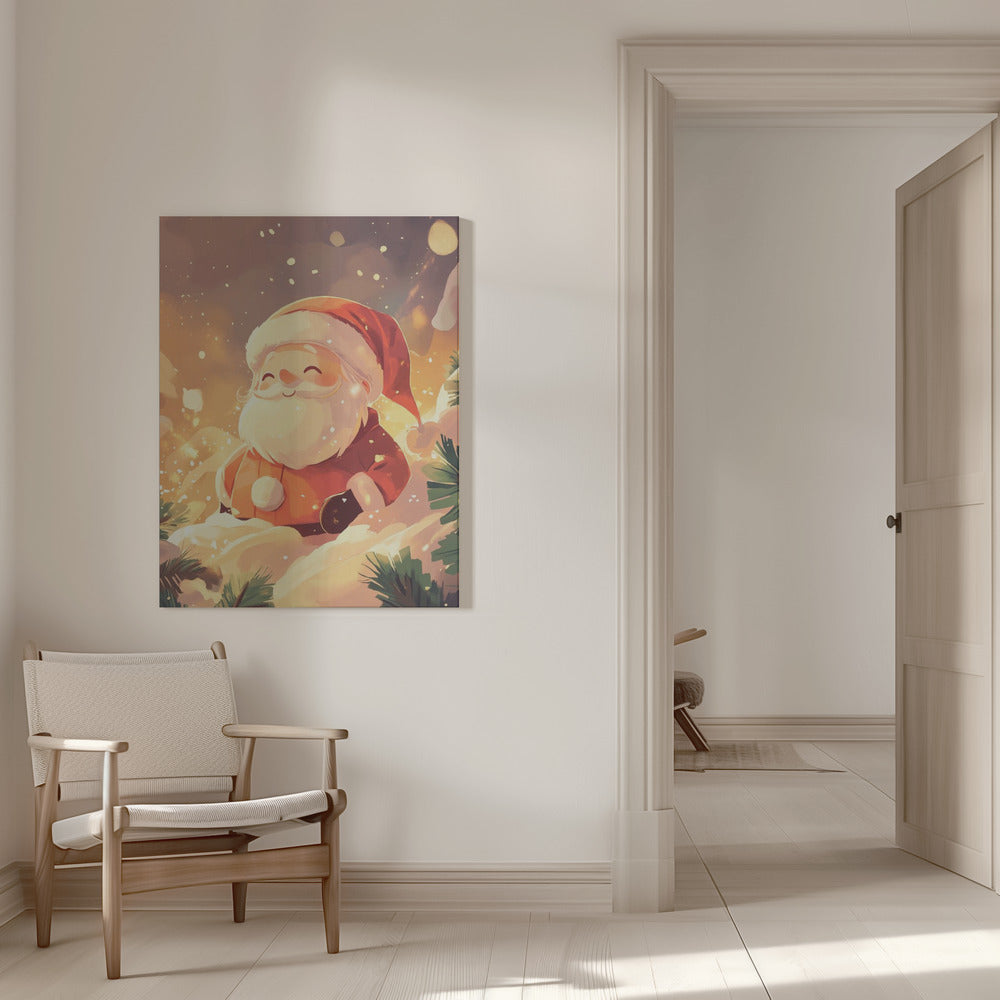 Wall art Santa Claus