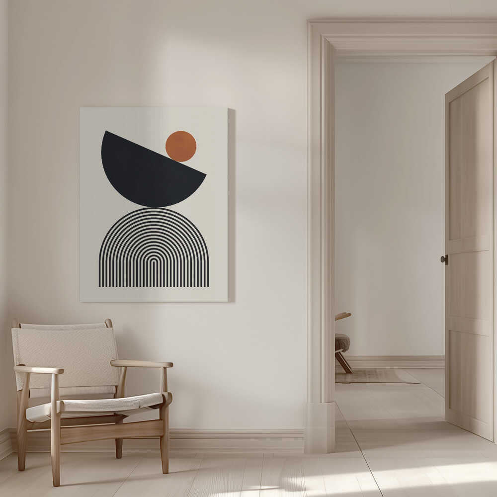 Wall art Balance and Curves