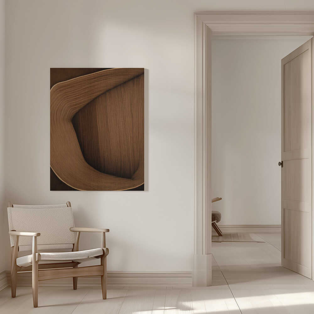 Wall art Caramel lines I