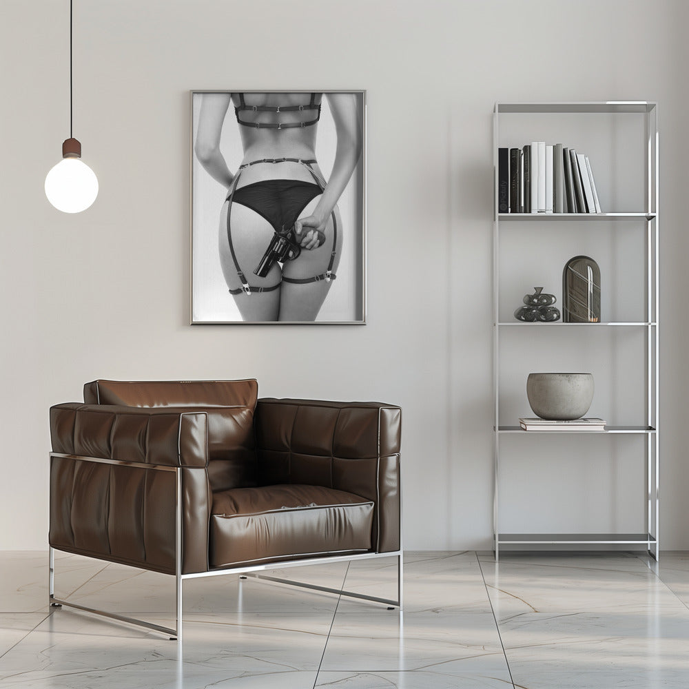  Love's A Loaded Gun Wall Artwork 0