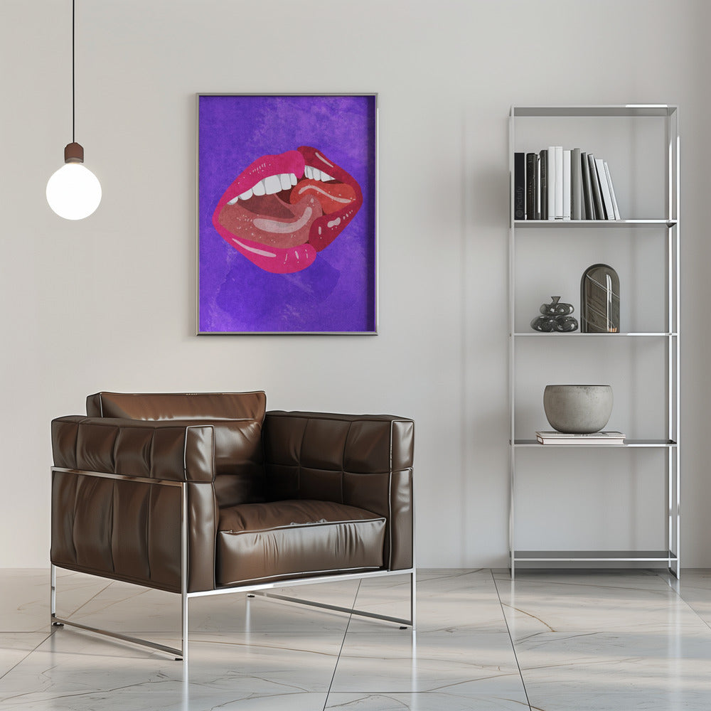 Wall art Kissing