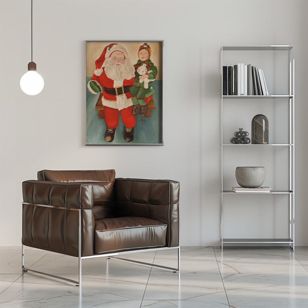 Wall art Ask Santa