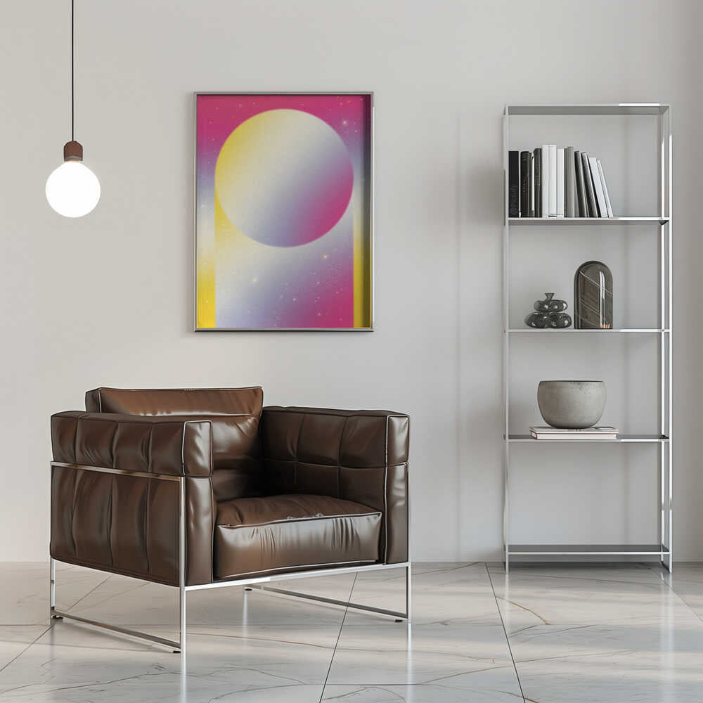 Wall art Minimal Pastel Cosmos