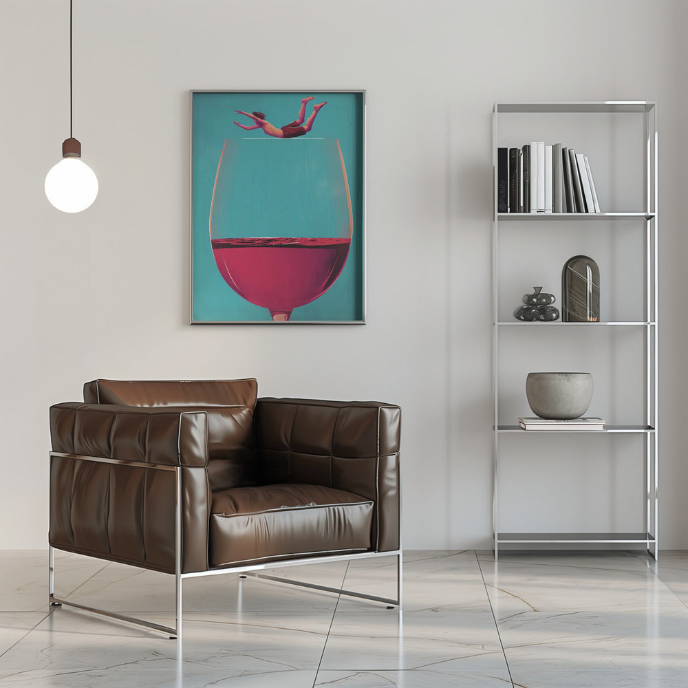 Wall art Wine Dive