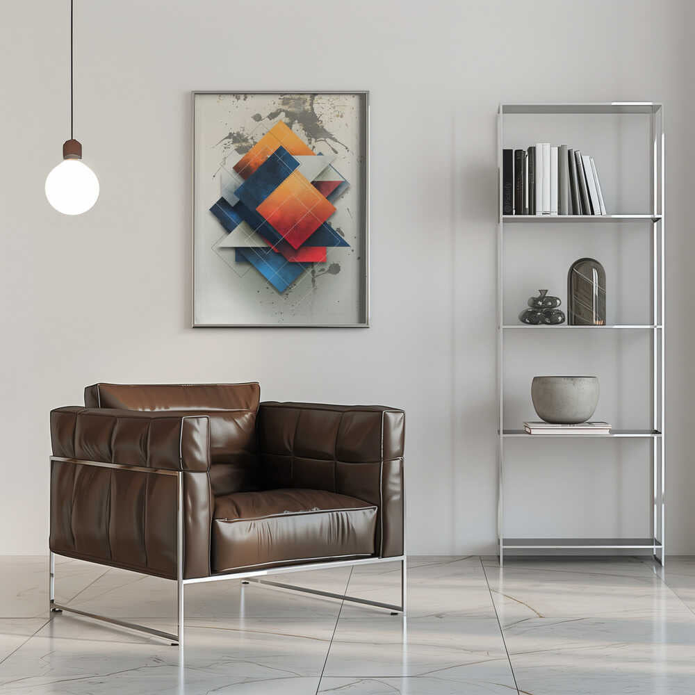 Wall art Geometric Vintage Art 16