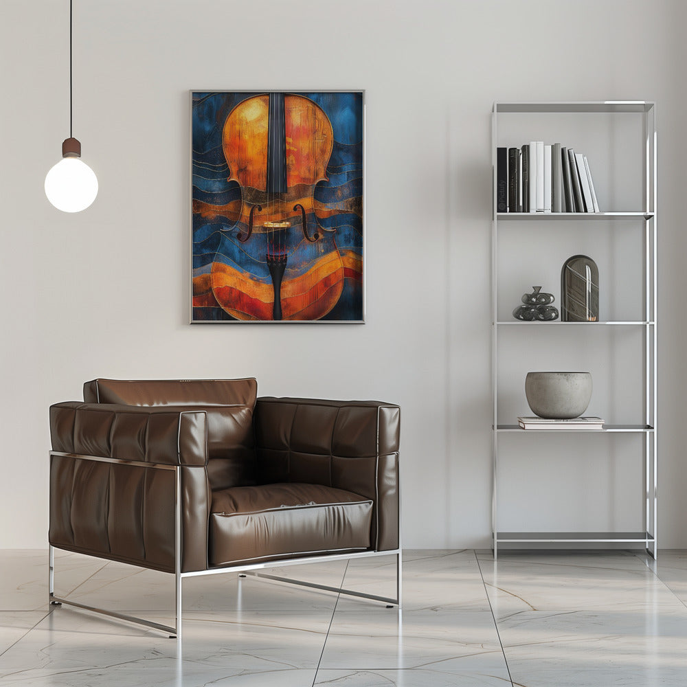 Wall art Music Violin 6 Canvas Print