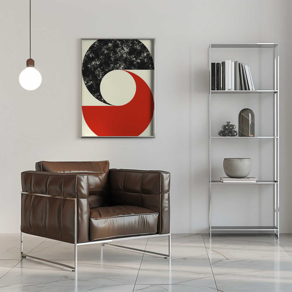Wall art Contrast Crescents