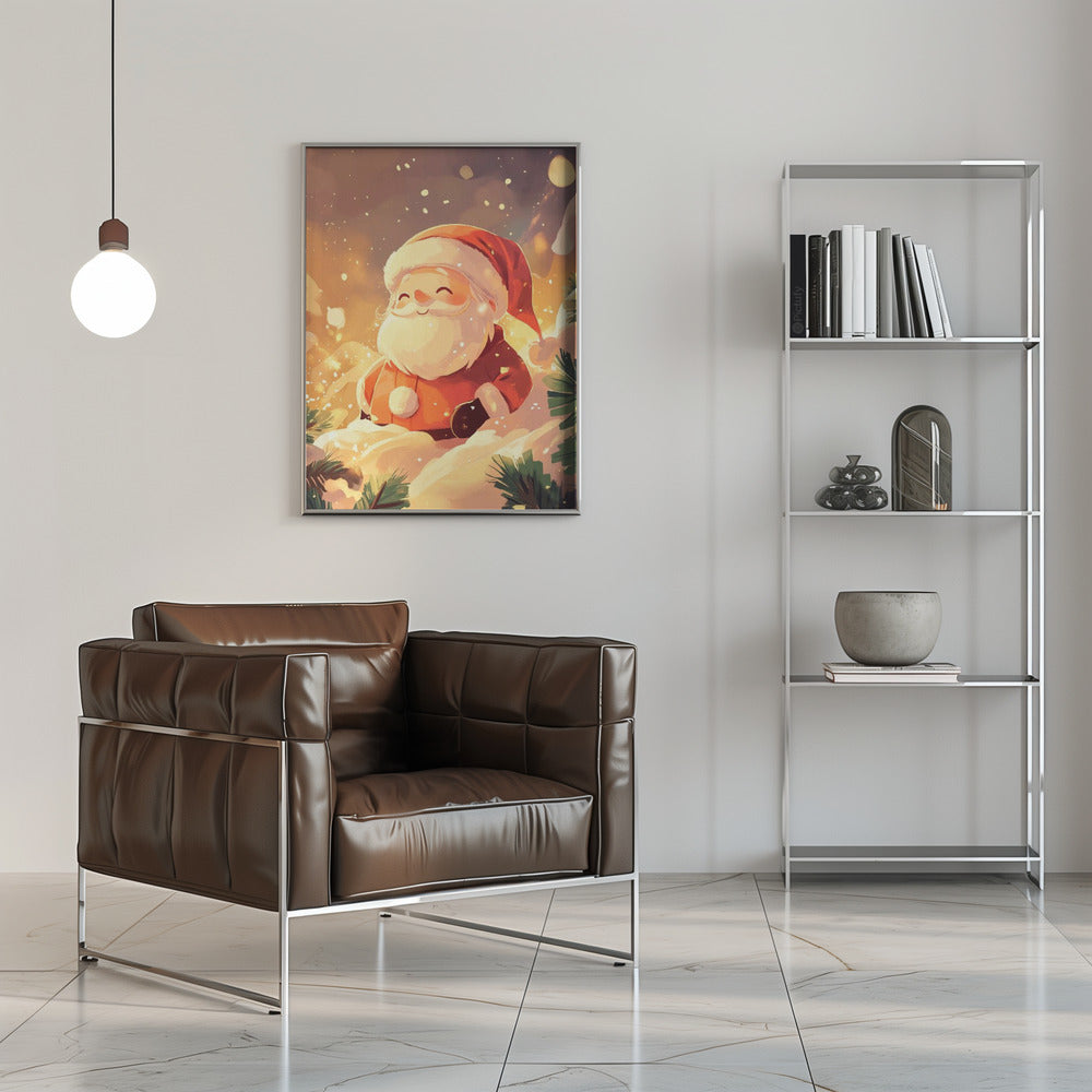 Wall art Santa Claus