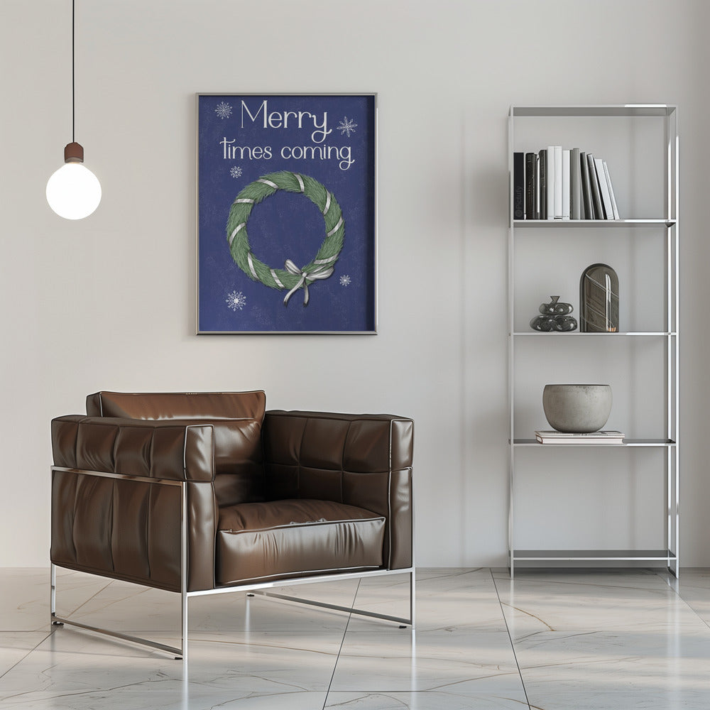 Wall art Merry times coming Canvas Print