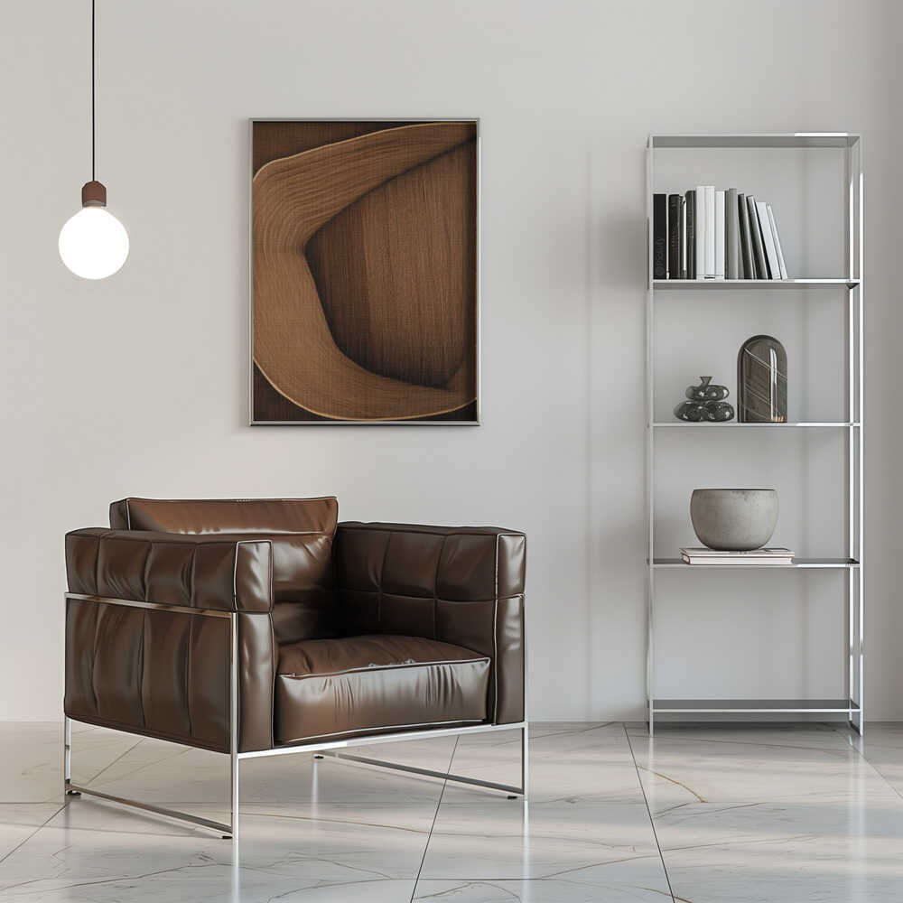 Wall art Caramel lines I