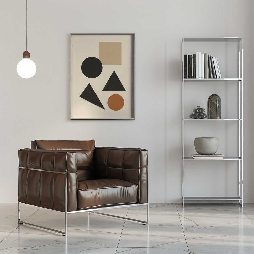 Wall art Minimalist geometric composition 07