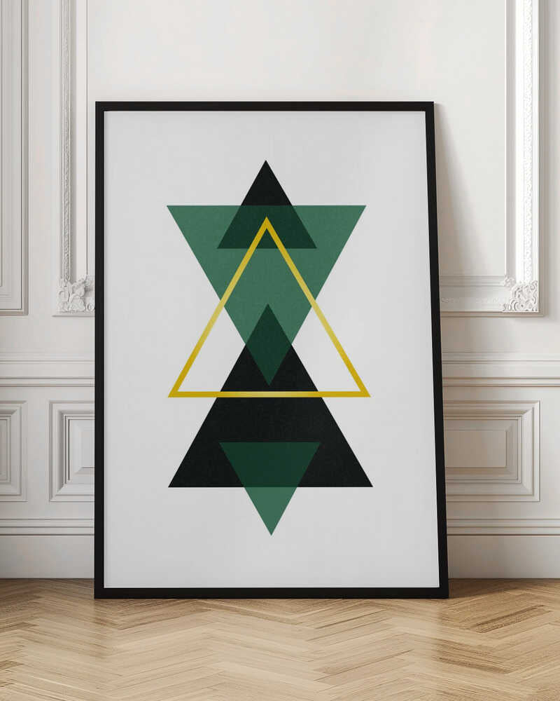 Wall art Minimal Triangle Collection #3