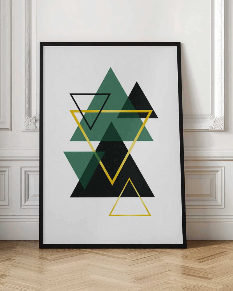 Wall art Minimal Triangle Collection #2