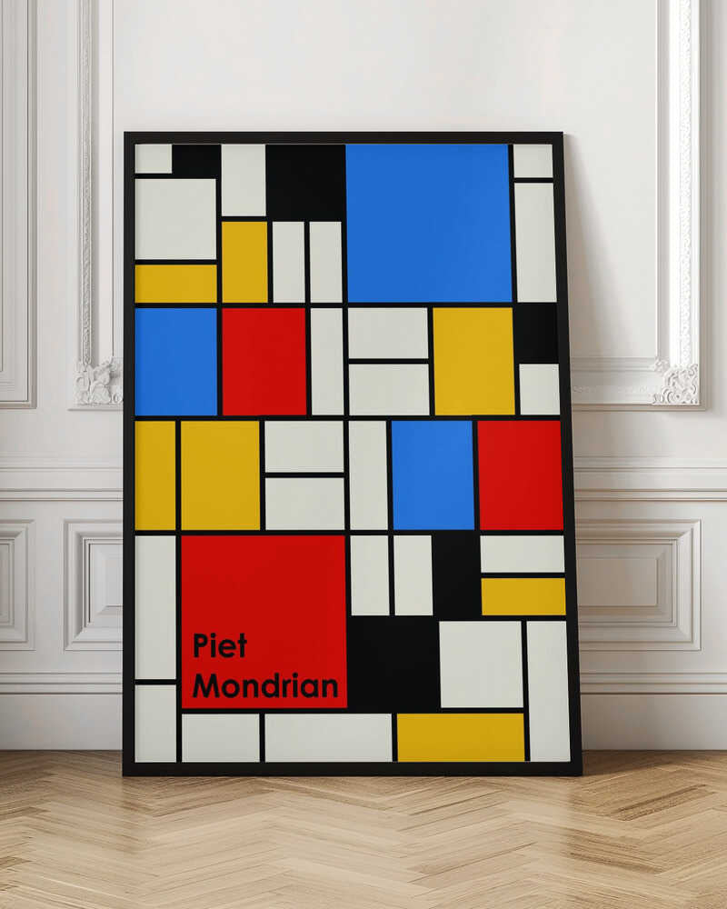 Wall art Piet Mondrian