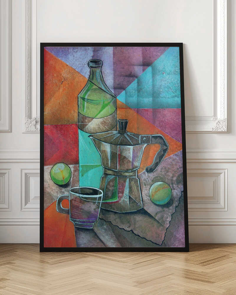 Wall art Still Life with Coffee Pot