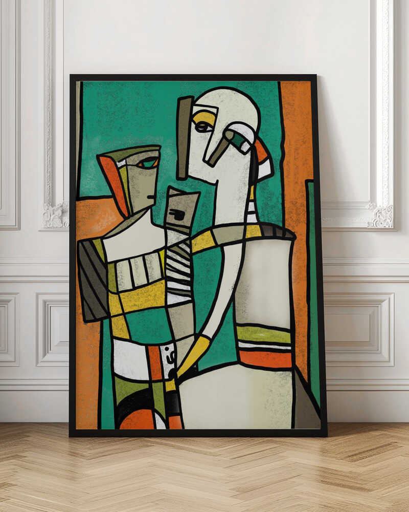 Wall art Abstract Figures Dance