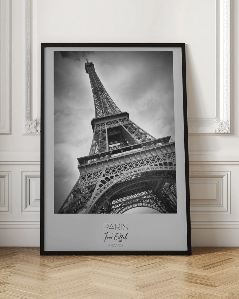 Landscape Photography Canvas Print-wall-art-in-focus-paris-eiffel-tower-36X48