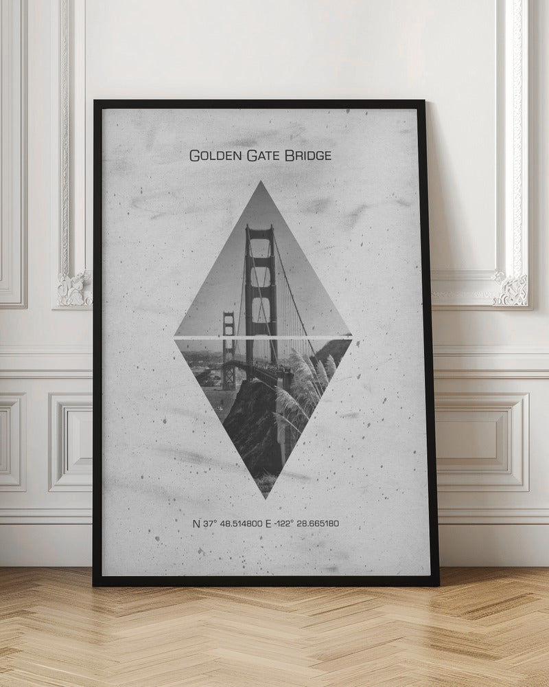 Landscape Photography Canvas Print-wall-art-coordinates-san-francisco-golden-gate-bridge-36X48