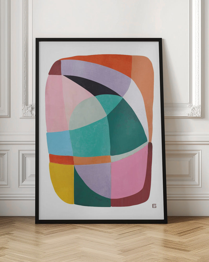 Abstract Art Canvas Print-wall-art-happiness-02-36X48