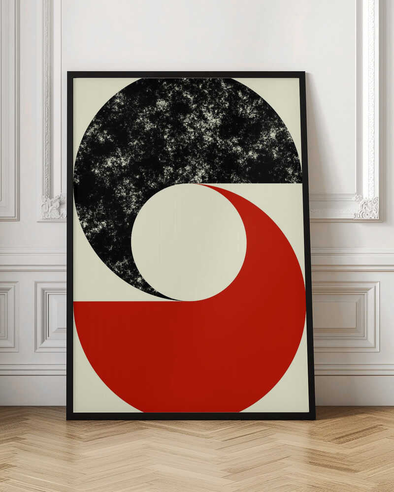 Wall art Contrast Crescents