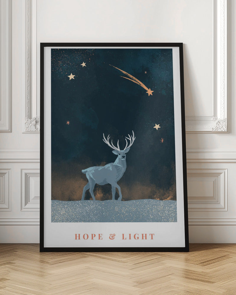 Wall art Hope &  Light Canvas Print