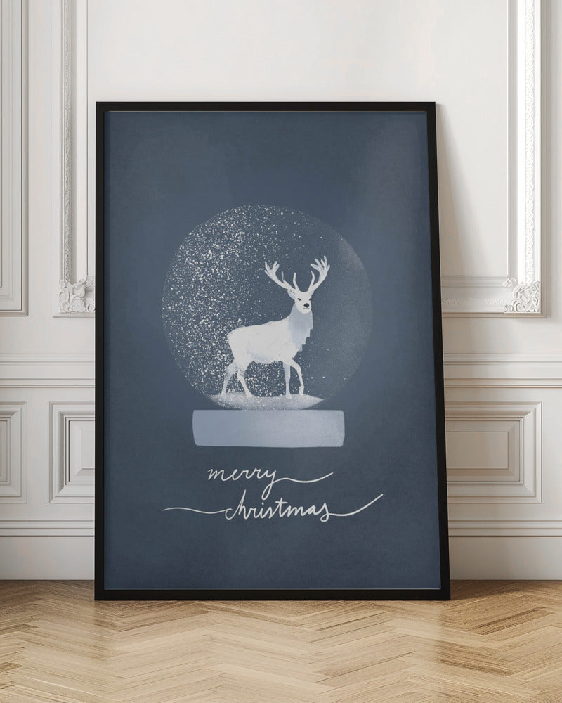 Wall art Snowglobe Deer