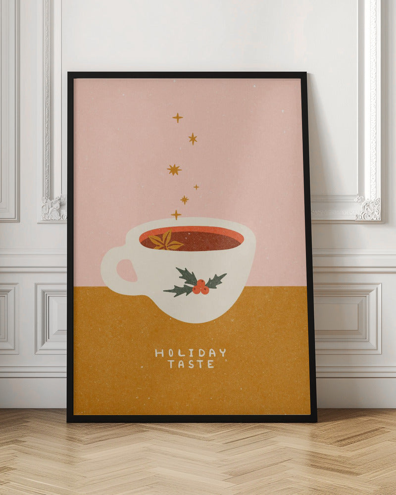 Wall art Mulled wine mug. Holiday Taste Canvas Print