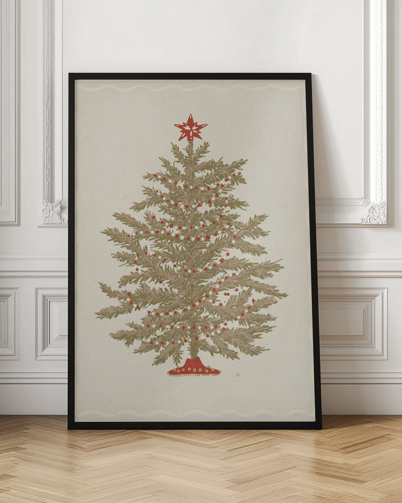 Wall art Christmas tree 02 Canvas Print