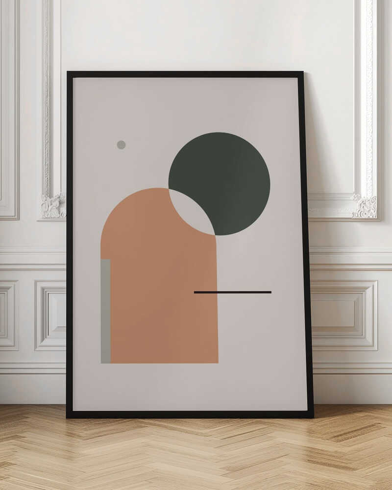 Wall art Simple Harmony - Abstract Composition