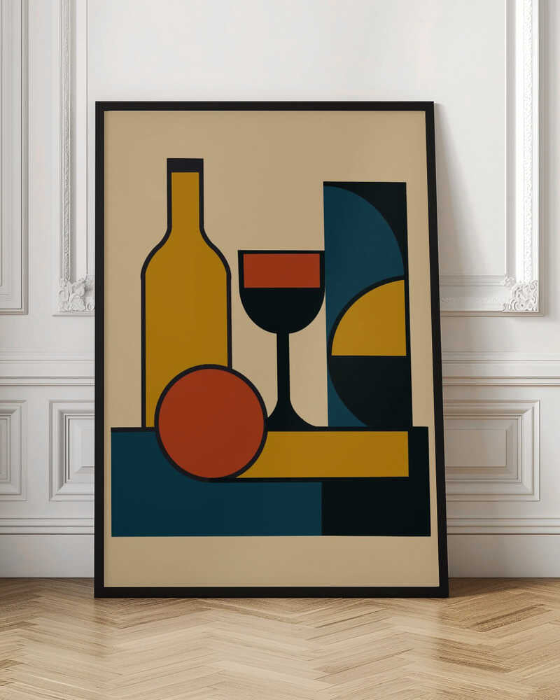 Wall art Geometric Still Life Composition