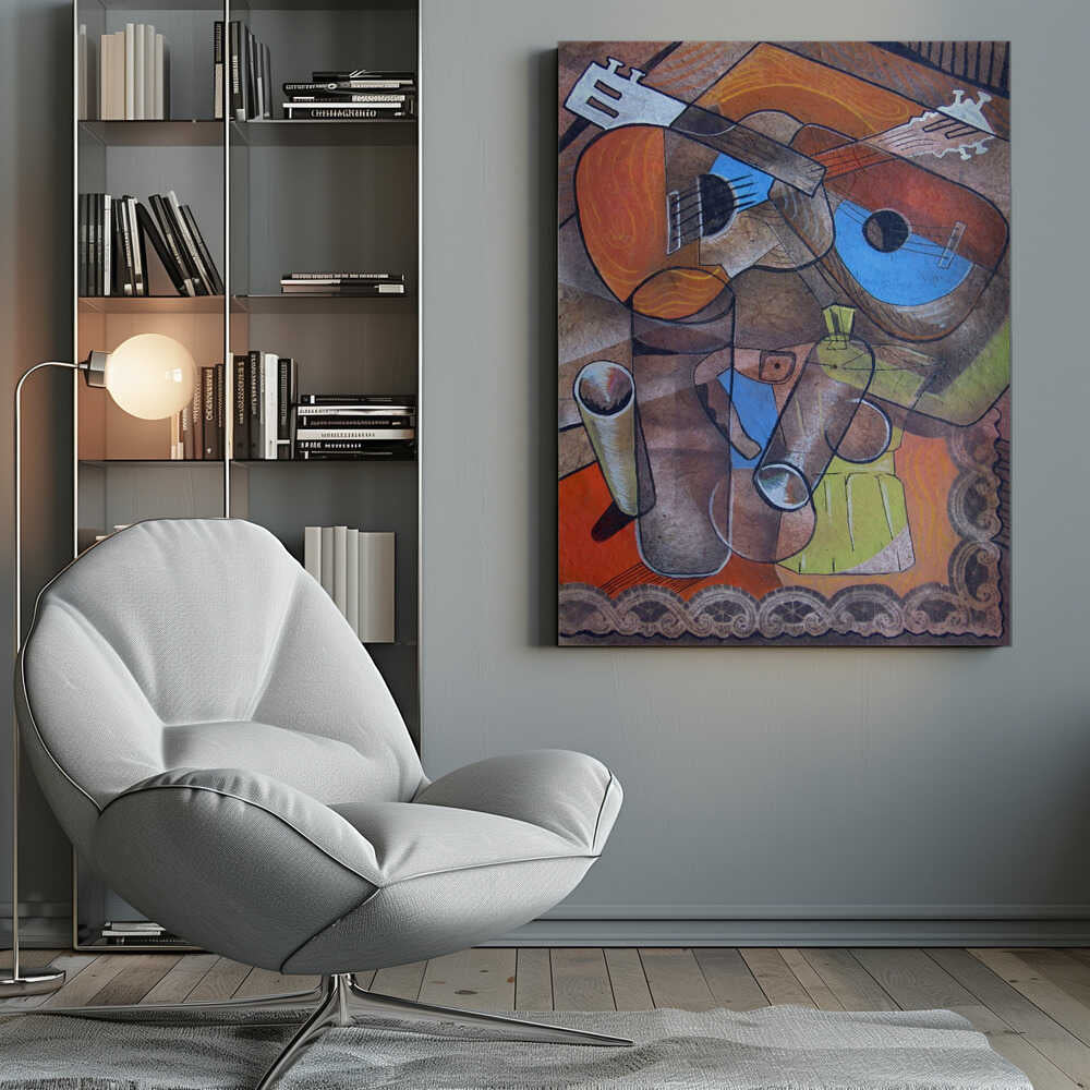 Wall art Two Guitars