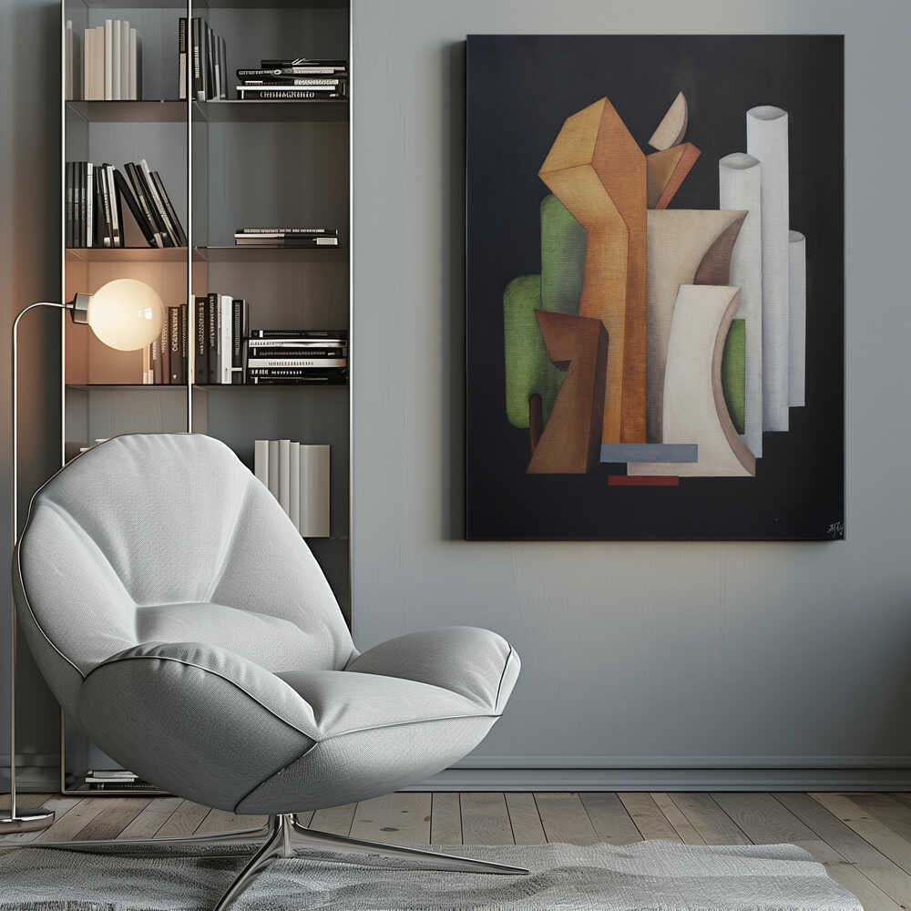 Wall art 12 tones of Arnold Schoenberg