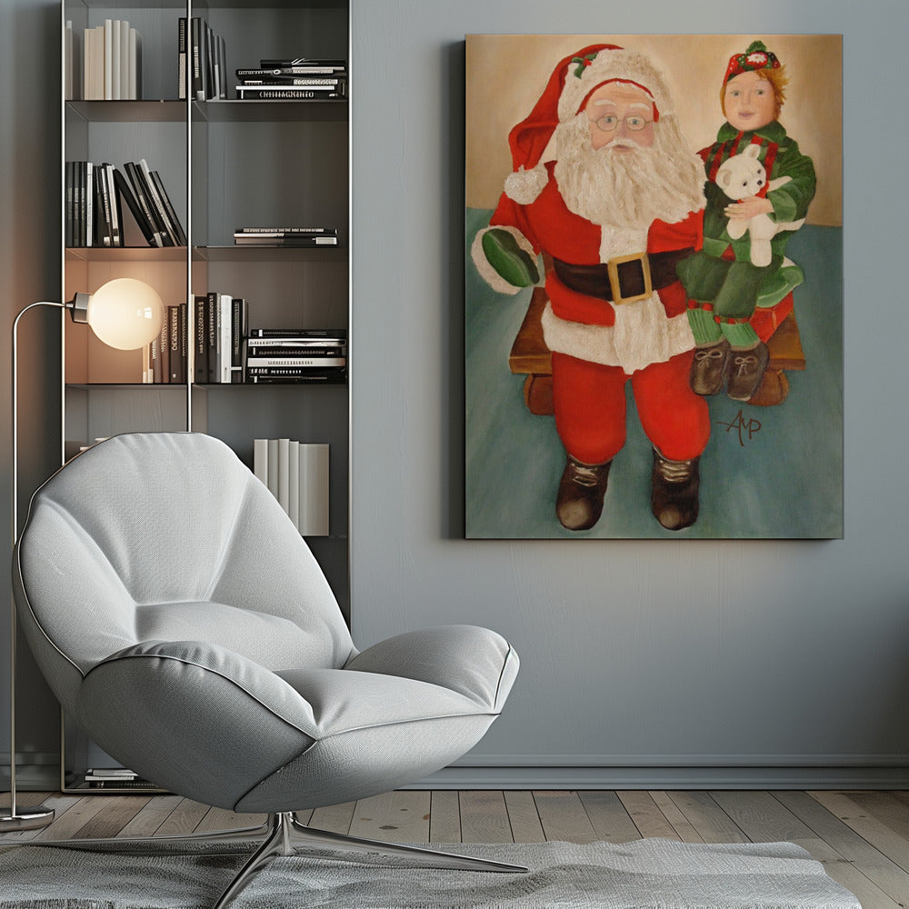 Wall art Ask Santa