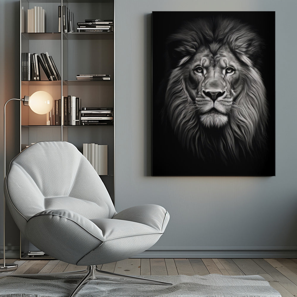 Wall Art Felines Nature-Inspired Canvas Print-wall-art-wild-11-inches