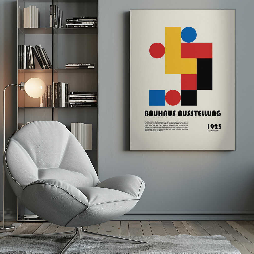Wall art Bauhaus Ausstellung