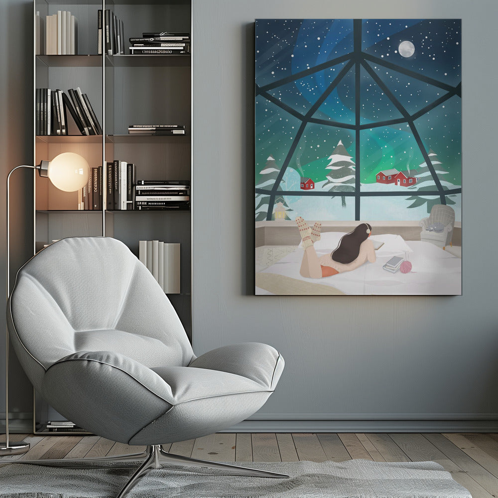 Wall art Lapland, Finland Canvas Print