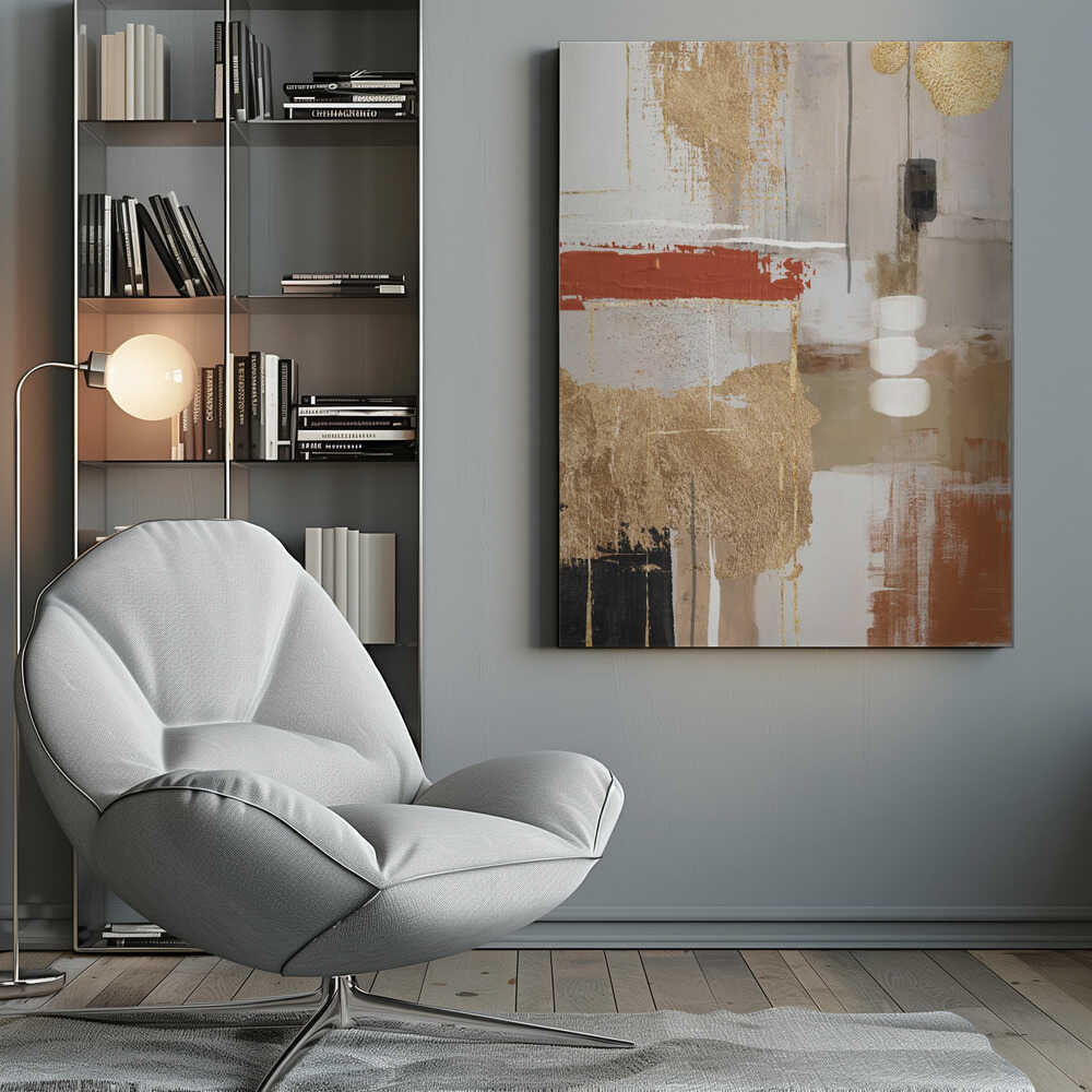 Wall art Terracotta Chaos 2