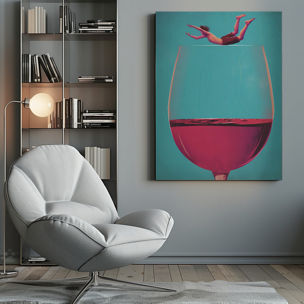 Wall art Wine Dive