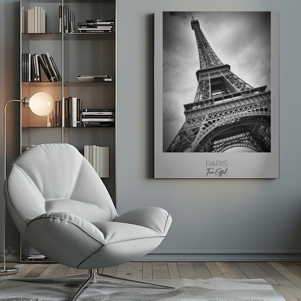 Landscape Photography Canvas Print-wall-art-in-focus-paris-eiffel-tower-