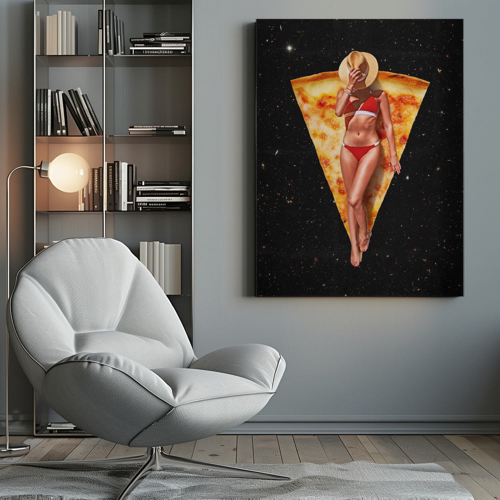 Wall art Pizza Sun Tan