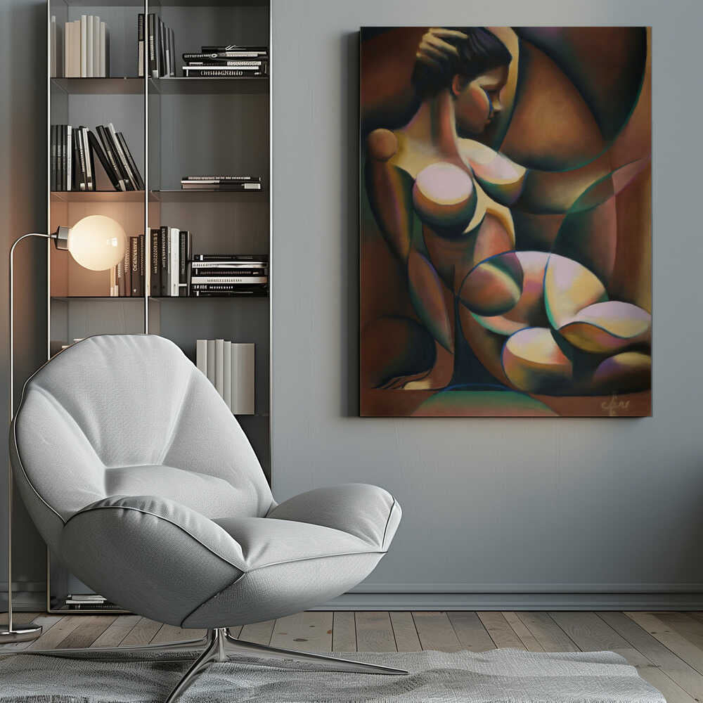 Wall art Golden Roundism - 03-03-21