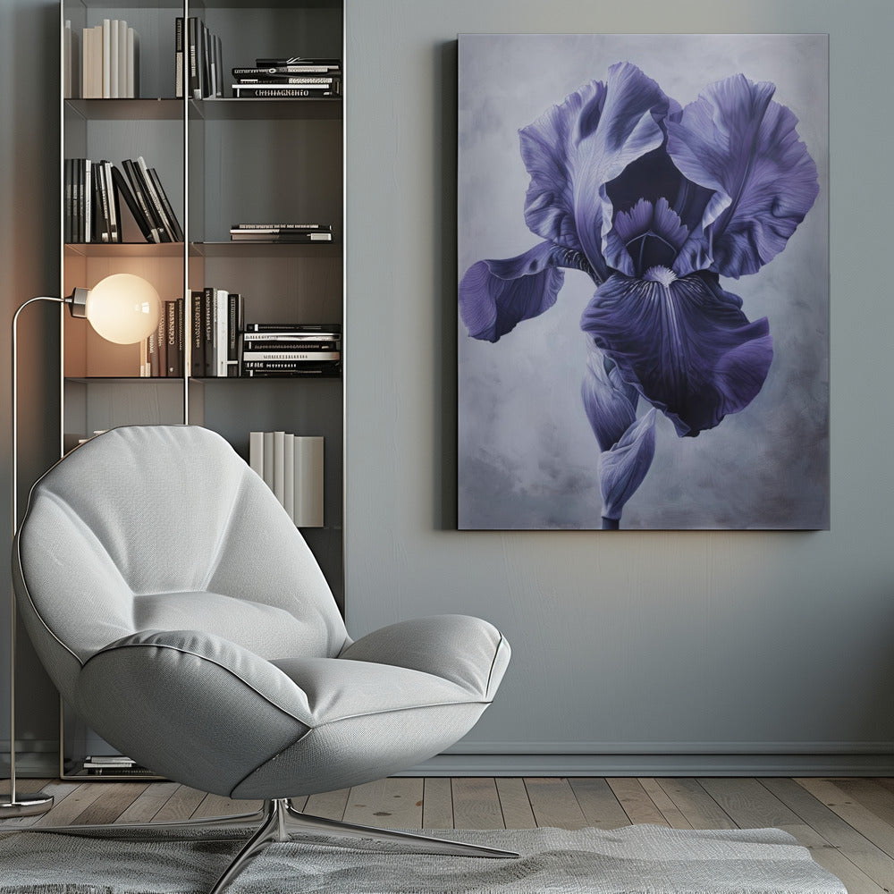 Floral Canvas Print-wall-art-iris-fl-95-inches