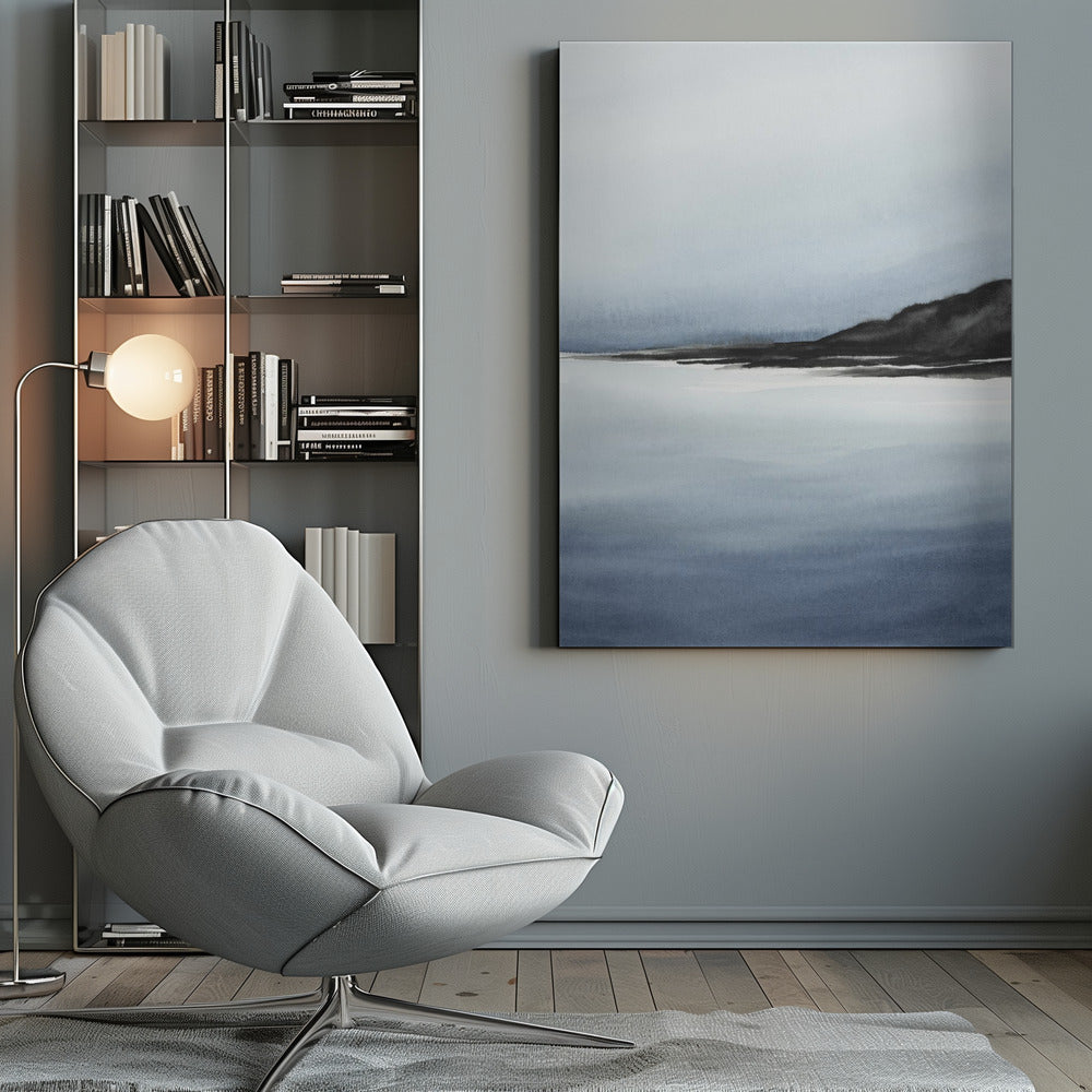 Abstract Art Canvas Print-wall-art-coastalcliffiii-32x40-