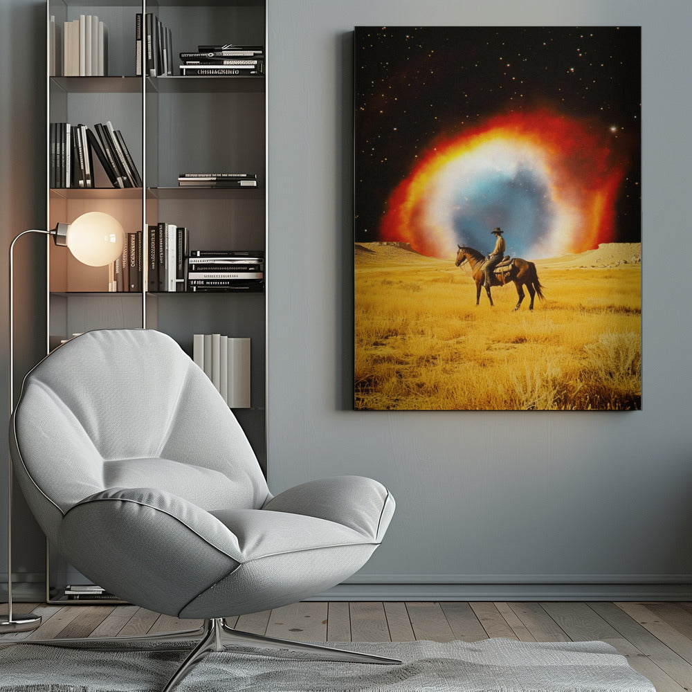 Wall art Nebula Cowboy