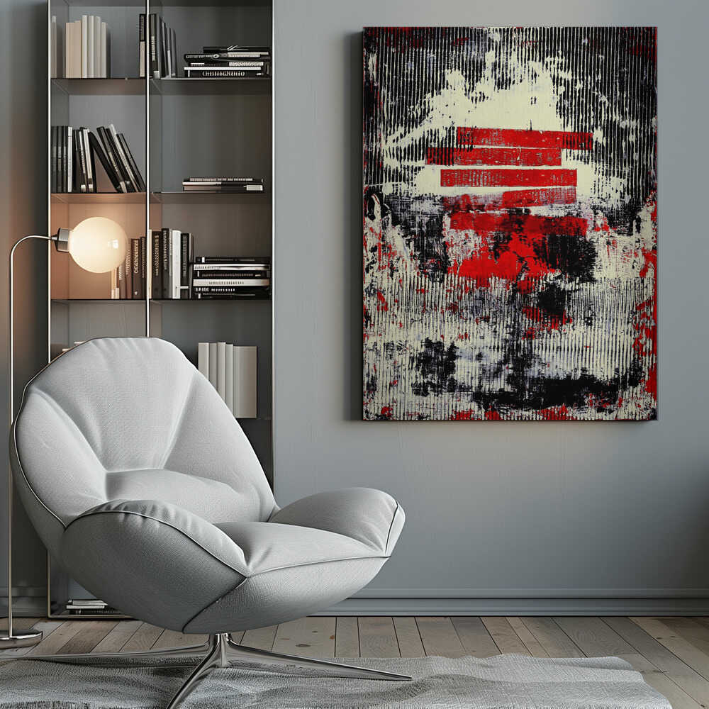 Wall art Stripes of Chaos