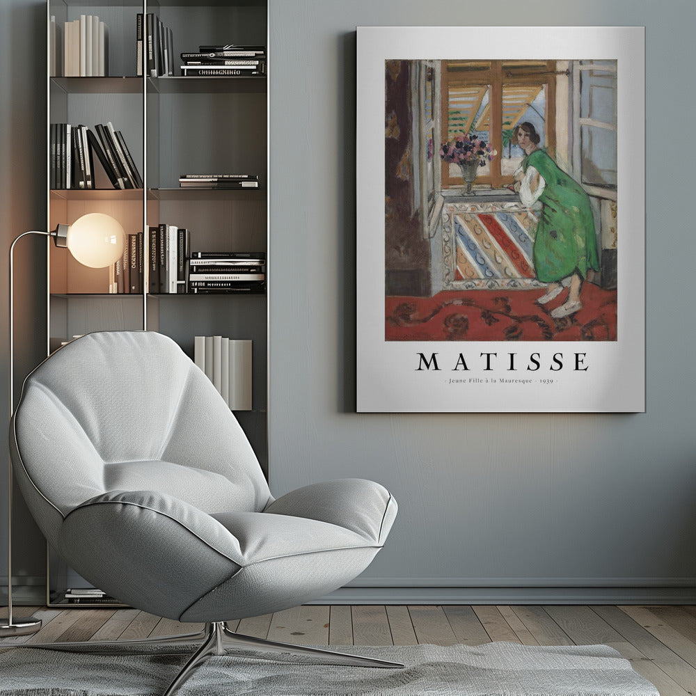 Wall art Jeune Fille a La Mauresque 1939