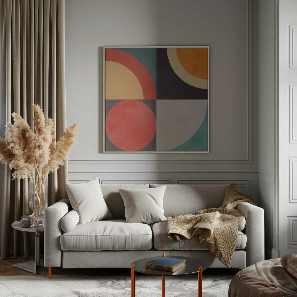Wall art Circles in harmony 12